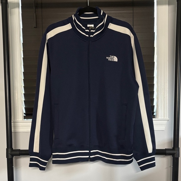 The North Face Dark Blue Track Jacket - Picture 1 of 6